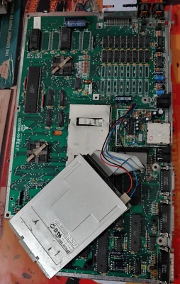 ATARI 520STFM Mainboard 16-bit classic computer (funktioniert /works) - Bild 1 von 4