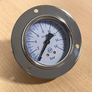 Faema E71 Genuine OEM ø 62mm 0-16 Bar Pressure Gauge - Made In Italy (531194500) - Picture 1 of 5