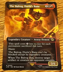 MTG Il Signore degli Anelli, Il Balrog, Durin's Bane - Senza bordi - Foto 1 di 1