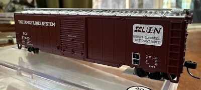 Atlas N Scale RTR #38930 50’ Single Door Box Car Family Lines #SCL27403 NIB NY - Image 1 of 4