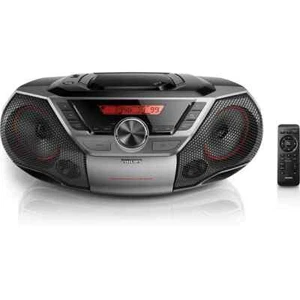 Philips Bluetooth CD Player USB FM Radio Boombox Portable Stereo System W/Remote - Picture 1 of 4