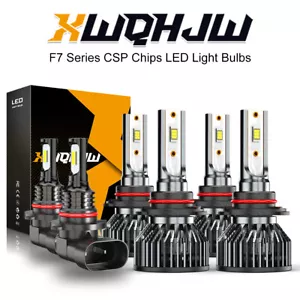 Faros LED + bombillas antiniebla para Chevy Silverado 1500 2500 HD 2003-2005 2006 - Imagen 1 de 8