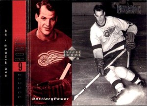 1999-00 Upper Deck PowerDeck Auxiliary #19 Gordie Howe DETROIT RED WINGS