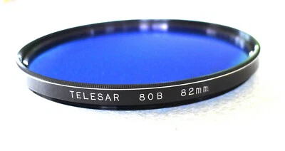 82mm Telesar 80B Filter - BLUE Color Correction - Classic style - NEW  - Image 1 of 2
