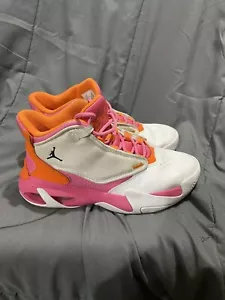 Nike Air Jordan Max Aura 4 GS Girls Size 5.5Y Athletic Shoes Sneakers DV0490-168 - Picture 1 of 10