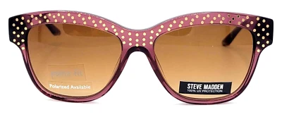 STEVE MADDEN - DOTZ 52/15/130 - PLUM - NEW Authentic WOMEN  SUNGLASSES - Image 1 of 2