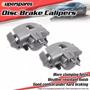 Front Left + Right Disc Brake Calipers for Mitsubishi Triton MJ 2.5L 1995-1997 - Picture 1 of 2