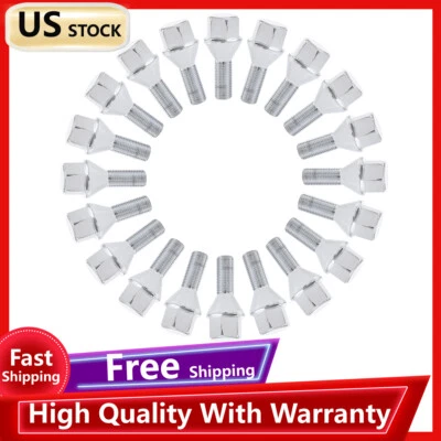 20PCS 12x1.25 Wheel Stud Lug Bolts for 2015-2023 Jeep Compass Cherokee Renegade - Image 1 of 4