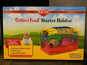 Brand New KayTee CRITTERTRAIL Starter PRIMARY HABITAT, Hampster Gerbils Mice