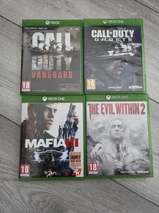 Xbox One Games Bundle 4x Games ..Call of duty , Mafia, The evil within - Picture 1 of 3