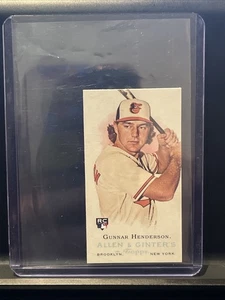 2023 Allen and Ginter Mini Rookie Design Variazioni #RDV3 Gunnar Henderson RC - Foto 1 di 2