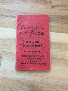 1910 Advertising Booklet Skinner Flagg Jeweler "Mental Nuts Can you Crack 'em?" - Picture 1 of 7
