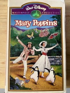 Mary Poppins (VHS, 1997, Masterpiece Collection) G, Dick Van Dyke, Julie Andrews - Picture 1 of 3