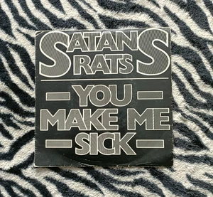 Satan's Rats - You Make Me Sick (DJM) (Rare) (Punk) Single. - Imagen 1 de 4
