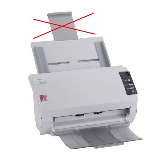 Fujitsu fi-5120c Dokumentenscanner vergilbt OHNE Papierführung / Input Tray - Bild 1 von 1