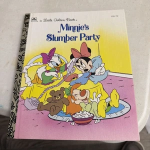 Walt Disney's Minnie n Me Minnie's Slumber Party 100-71 Little Golden Book - Picture 1 of 4