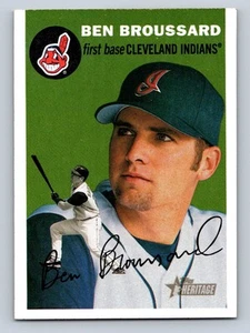 2003 Topps Heritage #157 Ben Broussard Cleveland Indians - NM/MT - Picture 1 of 2