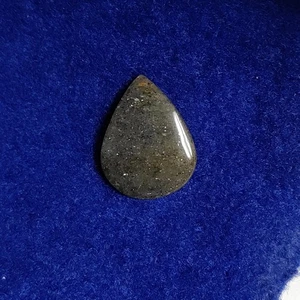 Piedra solar negra natural negro fuego piedra solar cabujón piedra preciosa suelta 36 quilates ME-14081 - Imagen 1 de 6