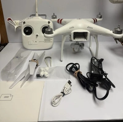 DJI Phantom 3 Cuadricóptero Estándar Cámara Drone - Blanco (No Incluye Batería) Foto 1 de 4