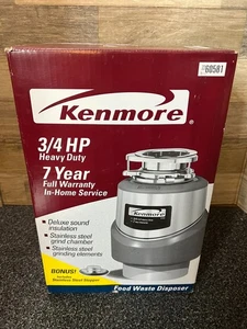 Kenmore 3/4 HP Heavy Duty Garbage Disposal Model 60581 - NOS - Picture 1 of 7