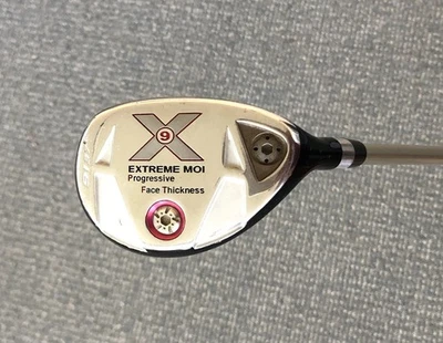 X9 Extreme MOI, Men's 37* RH 9-Hybrid Iron, R-Flex graphite shaft, Mid-Size grip - Image 1 of 4