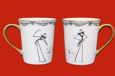 Tim Burton Disney Nightmare Christmas Jack Skellington Zero copos de Halloween - Imagem 1 de 4