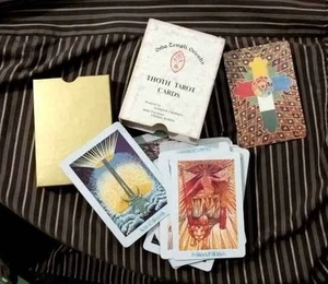 Vintage Aleister Crowley & Frieda Harris Thoth Tarot Deck Llewellyn 1969 - Picture 1 of 5