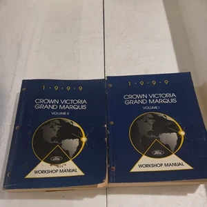 Ford Crown Victoria & Mercury Grand Marquis 1999 juego manual de servicio de fábrica - Imagen 1 de 5