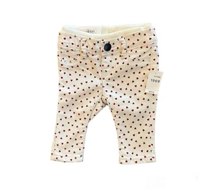 Baby Gap Herz gemusterte Pull On Skinny Jeans Gr. 0-3 Monate NEU - Bild 1 von 12