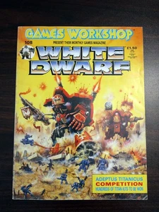 White Dwarf Magazine 108 December 1988 Games Workshop Adeptus Titanicus - Picture 1 of 1