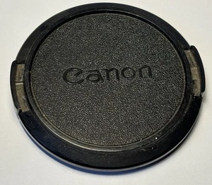 Canon - Genuine Vintage C-58 58mm Snap-on Lens Cap - vgc - Picture 1 of 2