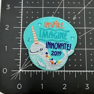 Girl Scout 2019 Inspire Imagine Innovate!  Patch Badge - Picture 1 of 3