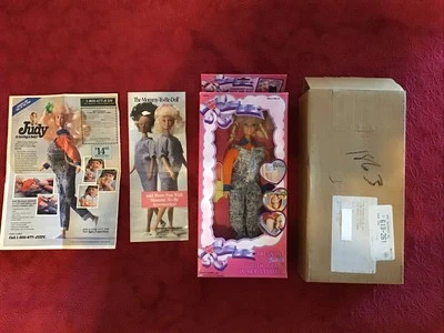 1990’s Judith Pregnant Mommy-to-be Doll With Baby NIB Original Paperwork - Image 1 of 4