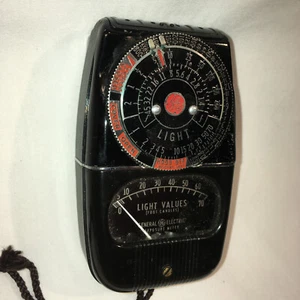 Vintage PHOTO CAMERA General Electric GE Exposure Light Meter 8DW58Y4 Antique US - Picture 1 of 5
