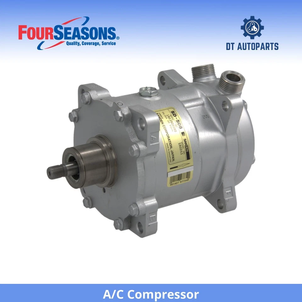 Compresor de aire acondicionado Renault Alliance 1983-1987 4 estaciones 1984 1985 1986 Foto 1 de 4