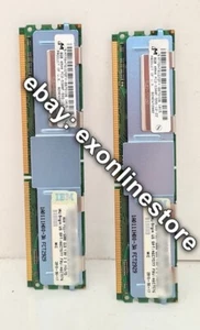 46C7577 - 16 GB kit (2x 8 GB) PC2-5300 CL5 ECC FBDIMM (2 x FRU: 46C7576) Used - Picture 1 of 1