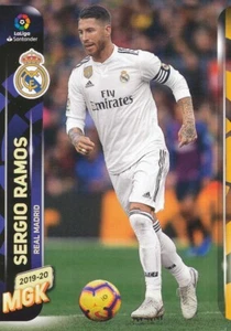 222 SERGIO RAMOS ? ESPANA REAL MADRID CARD MGK LIGA 2020 PANINI #2 - Imagen 1 de 2