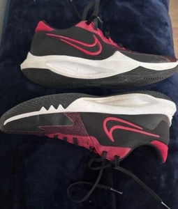 Nike Mens Precision 6 DD9535-002 Red Black Running Shoes Sneakers Size 8 - Picture 1 of 6