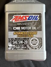 AMSOIL 100% Synthetic OE Motor Oil SAE 5W-20 ~ 1 QUART