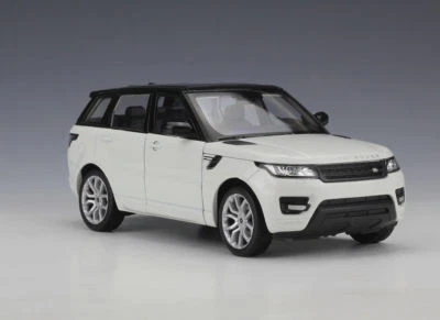 Welly 1:24 Land Range Rover Sport White Diecast Model Sports Racing SUV Car Toy - Image 1 of 4