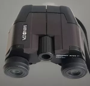 Minolta Compact 8 x 24 7° Multi-Coated Binoculars w Strap Camping-Hiking-Birding - Picture 1 of 8