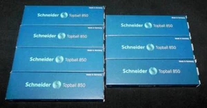 Schneider Topball 850 Rollerball Refill 0.5mm 8501 Lot of 70 (7 Boxes of 10) New - Picture 1 of 3