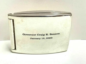 Vintage Governor Craig Benson New Hampshire Inaugural Calendar Political - Picture 1 of 4