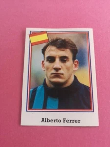 Alberro Ferrer Espagne Euroflash Sticker Football Coupe Du Monde 1994 #189 - Imagen 1 de 2