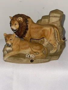 Mini decanter Ski Country African Lions edizione limitata Denver Safari Club 1987 - Foto 1 di 9