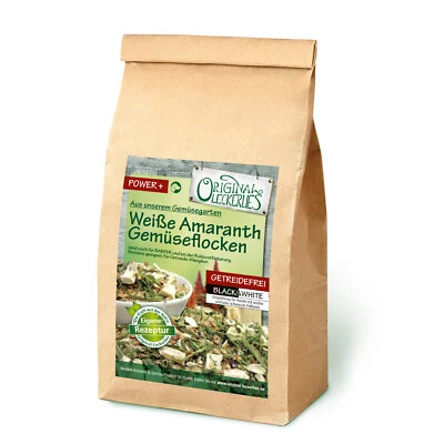 *20kg* Weiße Amaranth-Gemüseflocken, Hundeflocken, BARF, getreidefrei, Haut&Fell - Bild 1 von 4