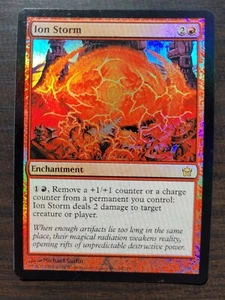 MTG Fifth Dawn Foil - 1 x Ion Storm (NM) - Picture 1 of 3