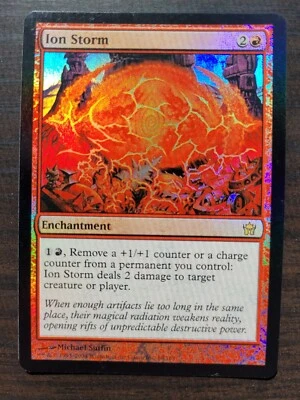 MTG Fifth Dawn Foil - 1 x Ion Storm (NM) - Image 1 of 3