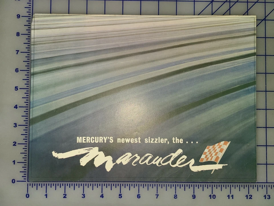 Carpeta de folletos Mercury Marauder 1963 original  Foto 1 de 1