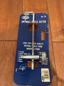 MARSHALLTOWN 29 DRYWALL CIRCLE CUTTERS CUT UP TO 16" MADE IN USA OLD STOCK - Picture 1 of 1